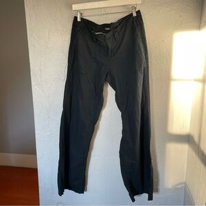 GAP Women’s Dark Gray Cargo Pants Low Rise Hip Slung Flared Y2K Style sz 8